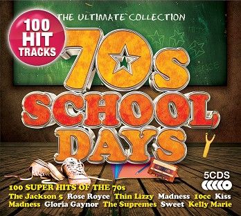 Various - 70s Schooldays - The Ultimate Collection (5CD) - CD